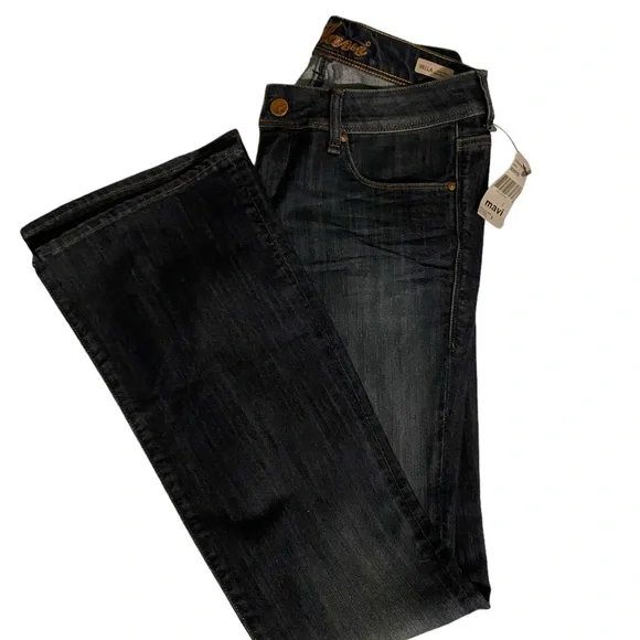 Mavi Bella Low Rise Slim  Boot -Cut Jeans NWT - Picture 7 of 12